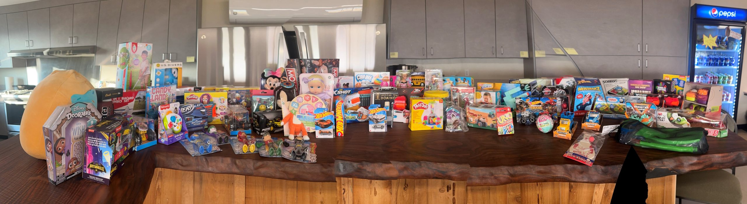 Redding 69 Toys and 740 in donations