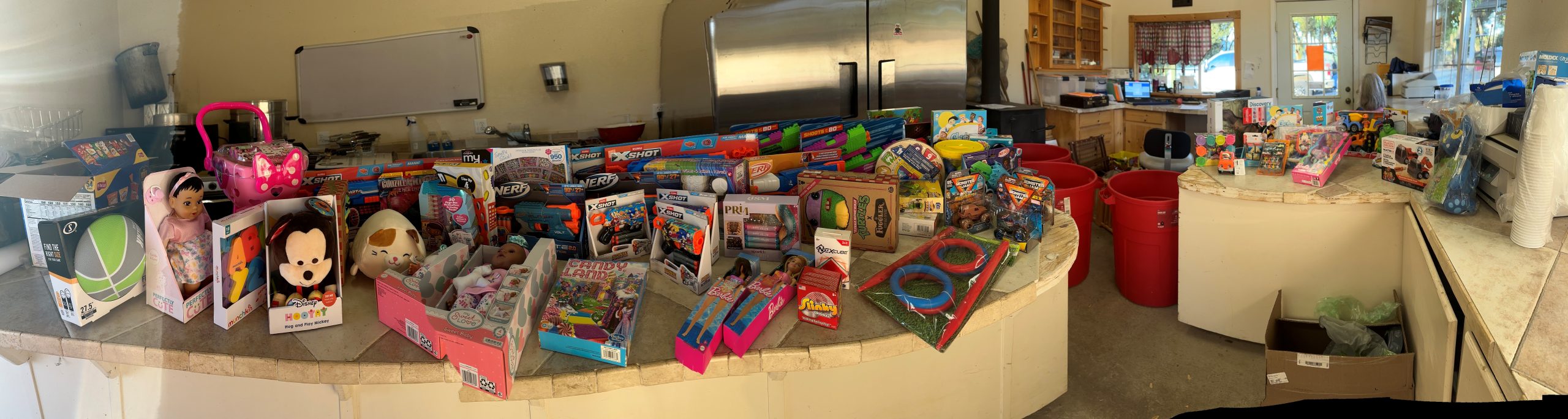 Ukiah Toys for Tots 60 toys and 542 in Donations